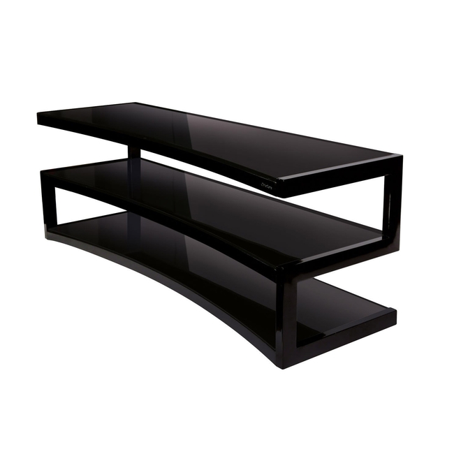 NorStone Esse Curve TV metal/Glass Black