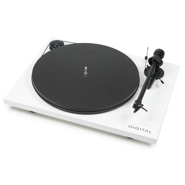 Pro-ject Essential III Digital High Gloss White / Ortofon 10 - Belt Drive - Με προενισχυτή