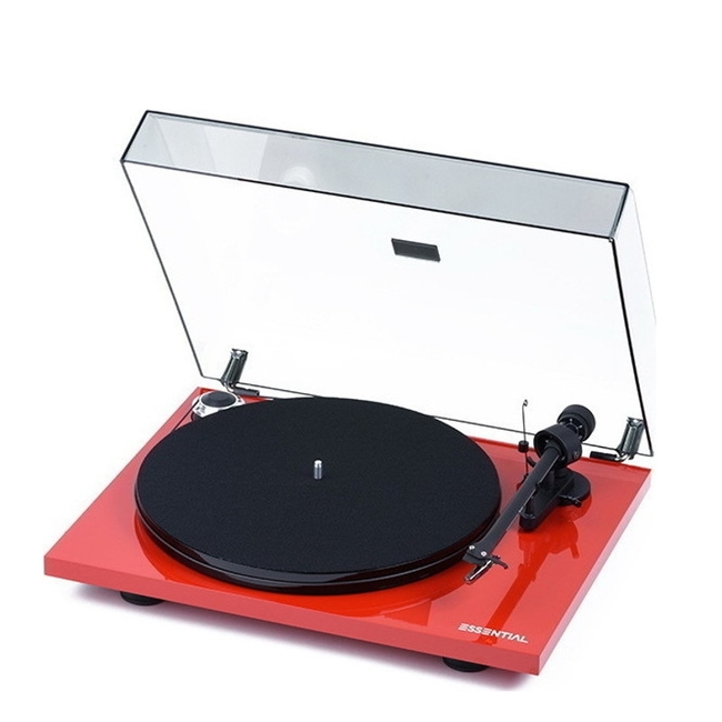 Pro-ject Essential III Phono High Gloss Red / Ortofon 10 - Belt Drive - Με προενισχυτή