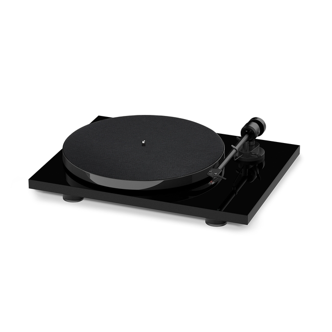 Pro-ject E1 - Piano Black - Belt Drive (OM5e)