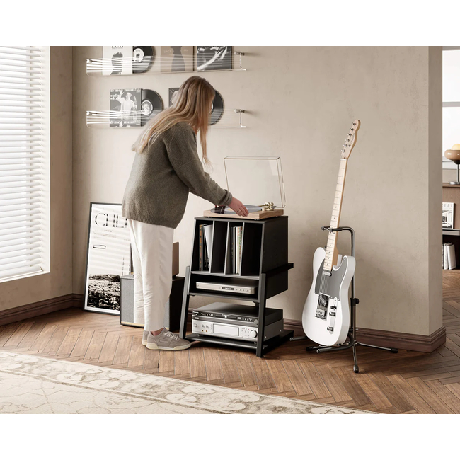 FITUEYES Eiffel RS05 Regular Έπιπλο Hi-Fi Rack Black