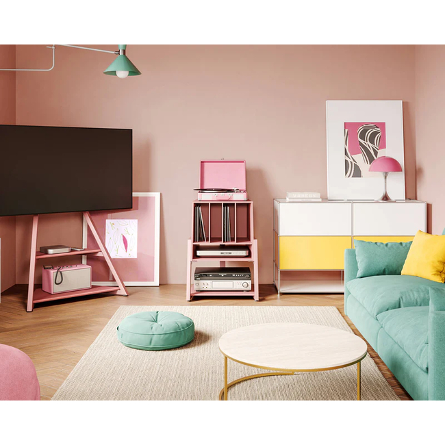 FITUEYES Eiffel RS05 Regular Έπιπλο Hi-Fi Rack Pink