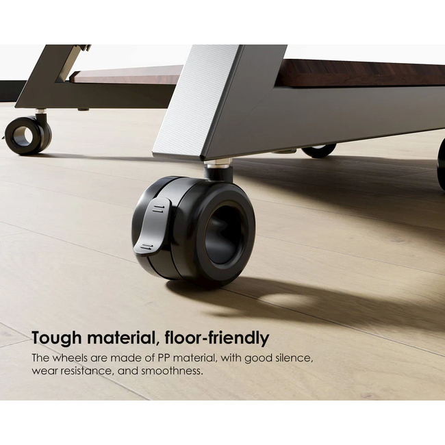 FITUEYES Floor Protective Casters Black (Σετ 4 Τροχών)