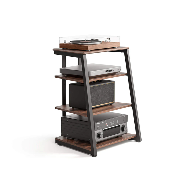 FITUEYES Eiffel AS07 Regular Έπιπλο Hi-Fi Rack Walnut