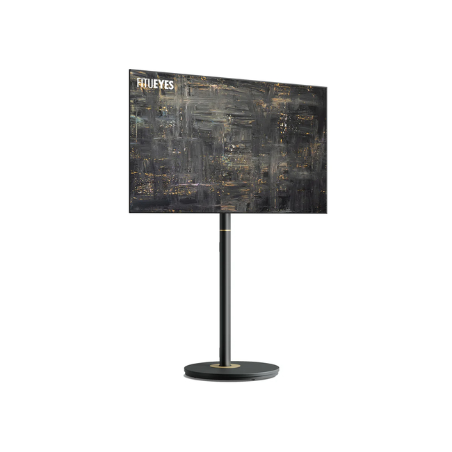 FITUEYES Master V2 FT65 Black Επιδαπέδια Βάση Τηλεόρασης 32"-65" με Ρυθμιζόμενο Ύψος