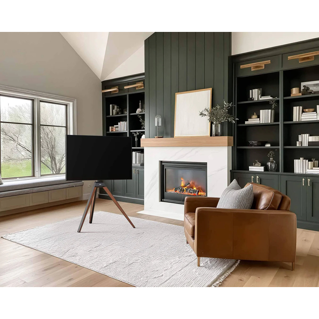 FITUEYES Picasso FT65 Walnut Επιδαπέδια Βάση Τηλεόρασης 32"-65"