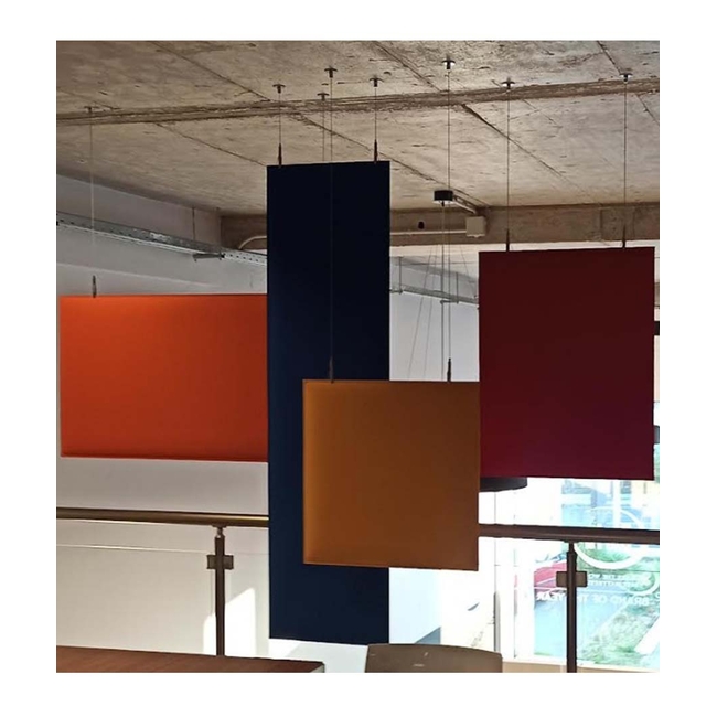 Audiodesigner Acousticdesign Roof4 Ηχοαπορροφητικά Πάνελ Κρεμαστά από Οροφή Copper/Bordeaux/Brown/Blue (Σετ)