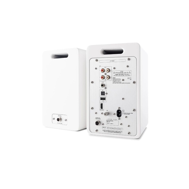 Argon Audio FORTE A5 MK2 Αυτοενισχυόμενα Ηχεία Βιβλιοθήκης 5'' 4x80W White (Ζεύγος)