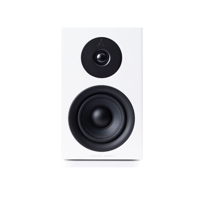 Argon Audio Forus 4 Ηχεία Βιβλιοθήκης 4'' 2 Δρόμων White (Ζεύγος)