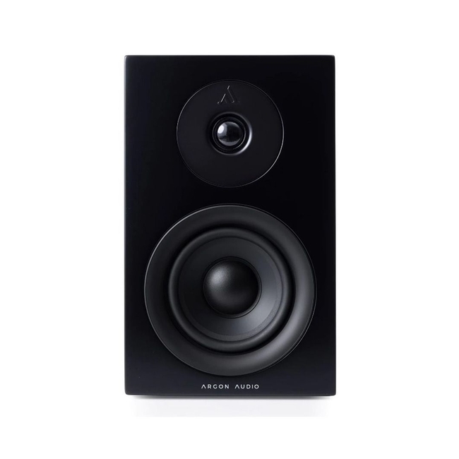 Argon Audio Forus 4 Ηχεία Βιβλιοθήκης 4'' 2 Δρόμων Black (Ζεύγος)