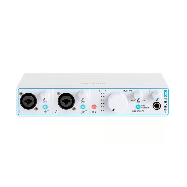 Arturia MiniFuse 2 OTG USB-C Audio Interface για Recording & Streaming