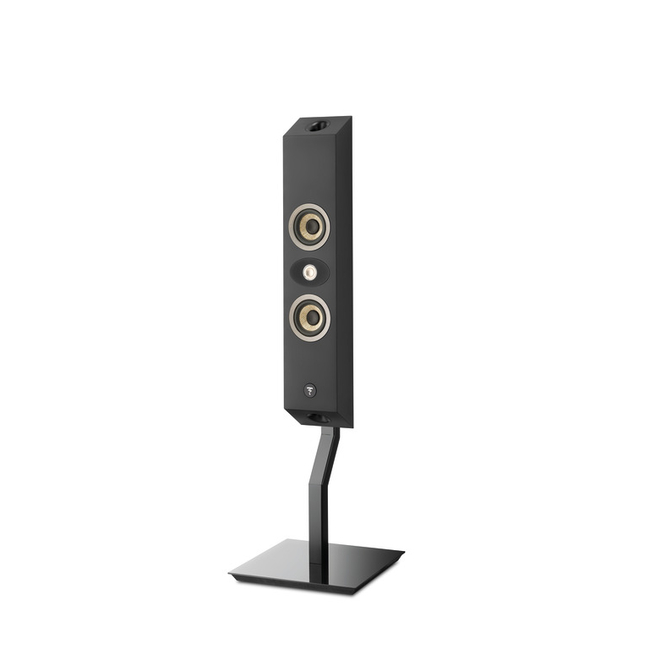 Focal On Wall 301 Stands Black (Ζεύγος)