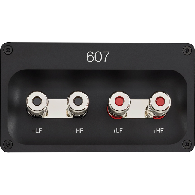 Bowers & Wilkins 607 S3 - Black (Ζεύγος) 714346340781