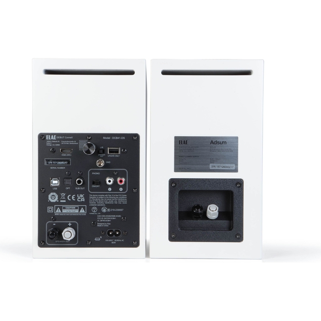 Elac Debut ConneX Adsum - White Satin