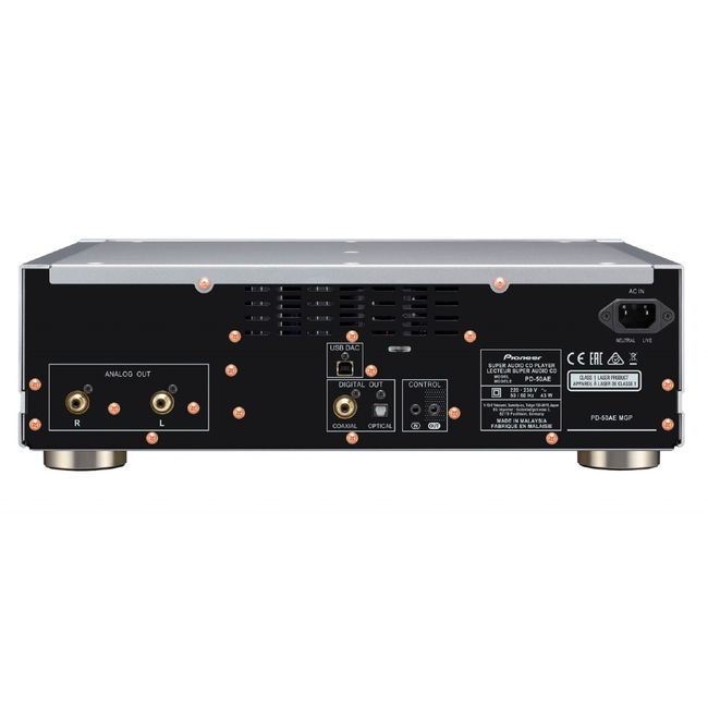 Pioneer PD-50AE Hi-End CD/SACD - Silver 4573211158335