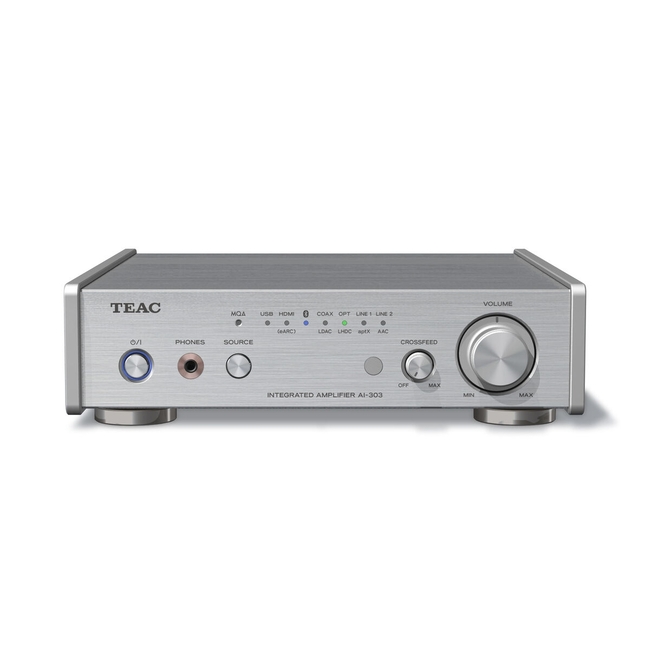 TEAC AI-303 USB DAC Oλοκληρωμένος Eνισχυτής - Silver