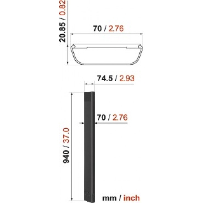 Vogel's CABLE 8 White Cable cover