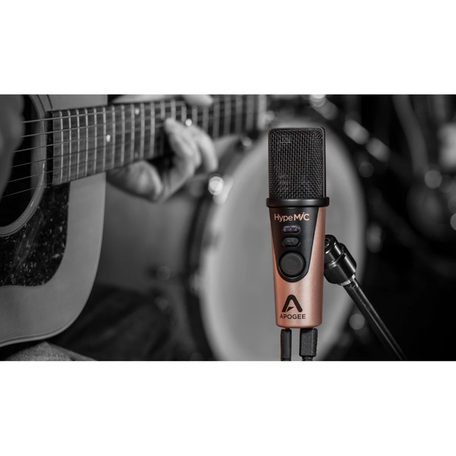 APOGEE HYPE MIC ΠΥΚΝΩΤΙΚΟ ΜΙΚΡΟΦΩΝΟ USB ME DAC ΑΚΟΥΣΤΙΚΩΝ