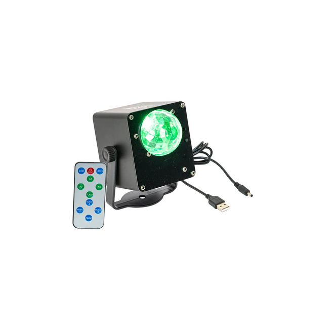 Ibiza tinyled-RGB-astro Eφέ Φωτισμού με Μπαταρία