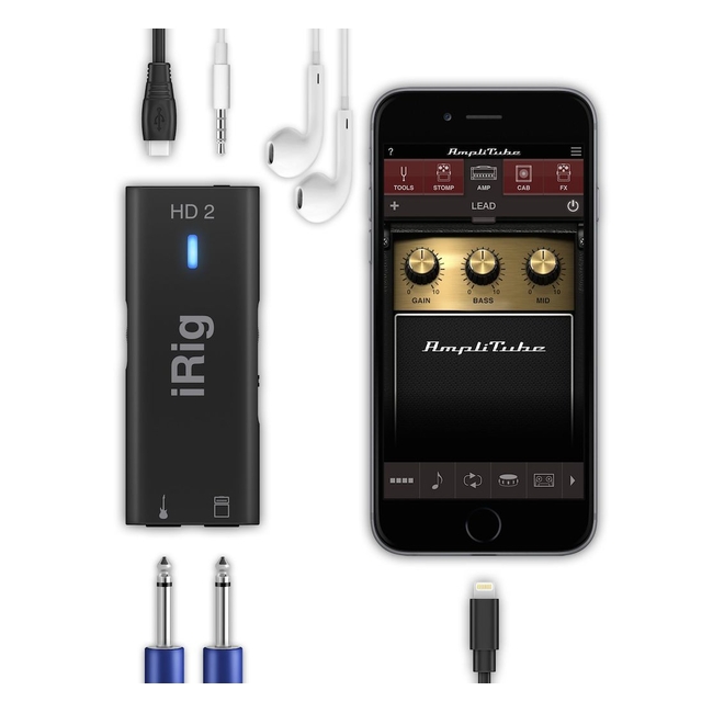 IK Multimedia iRig HD-2 Προενισχυτής κιθάρας