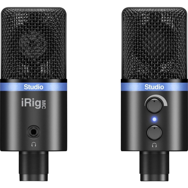 IK Multimedia iRig Mic Studio Black - Πυκνωτικό Stereo USB