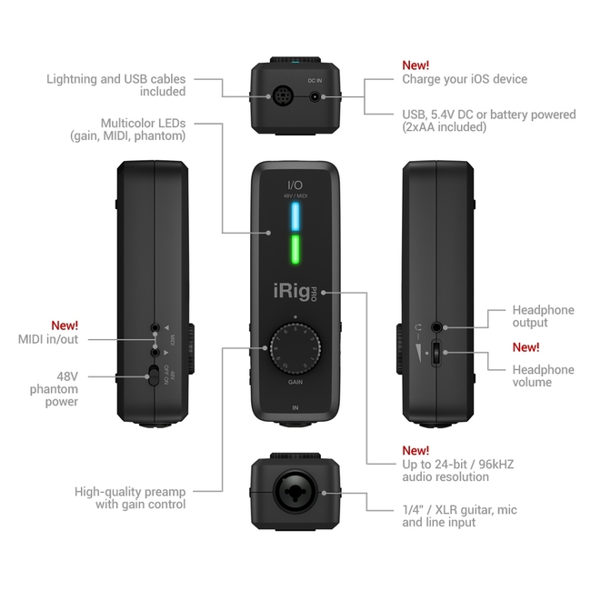 IK Multimedia iRig Pro I/O