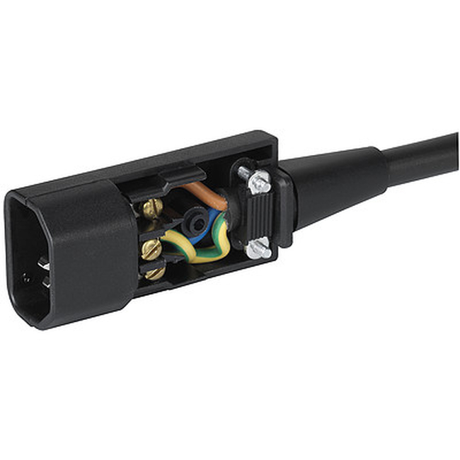 Schurter 4735 σε πολύπριζο Legrand 4 θέσεων