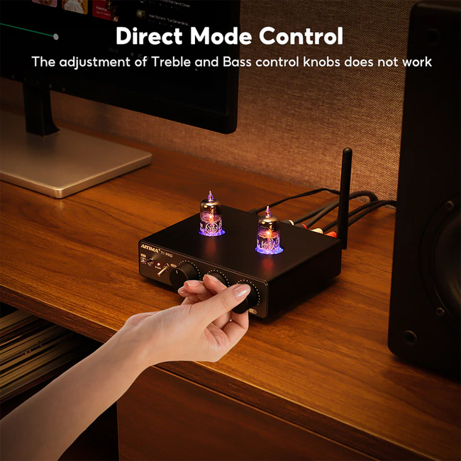 AIYIMA AUDIO T1 PRO TUBE LINE PRE AMP (0738617924692)