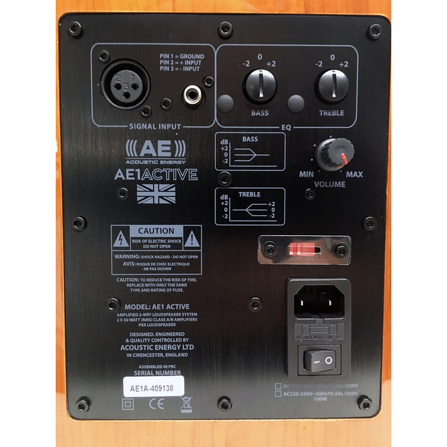 Acoustic Energy AE1 Active - White (Ζεύγος)