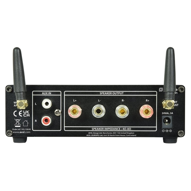 Adastra S260-WIFI Ενισχυτής Internet Streaming 2x60W RMS (Τεμάχιο)