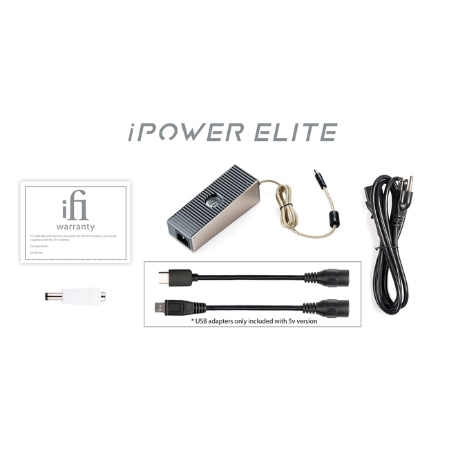 iFi Audio iPower Elite Silent Power - 12V/4A (5060738784295)