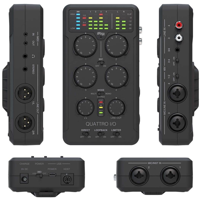 IK Multimedia iRig Pro Quattro I/O Κάρτα ήχου