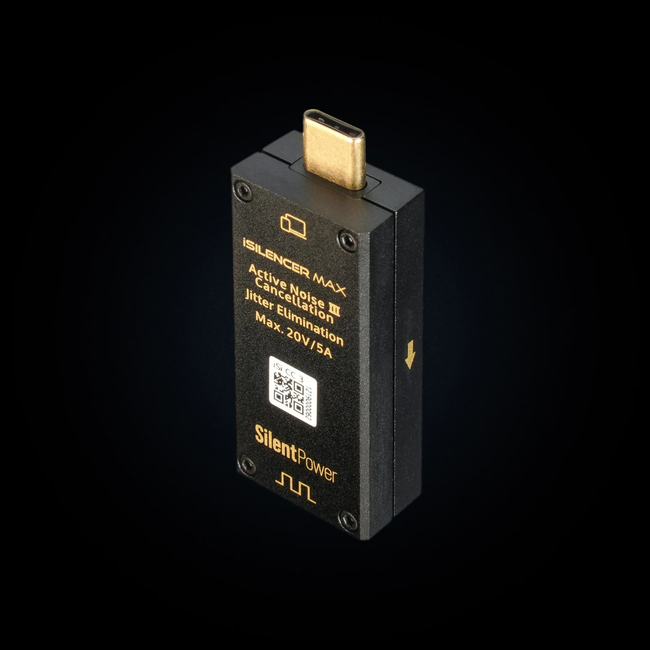 iSilencer MAX  USB-C to USB-C Noise Filter (5060738788965)