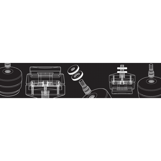 IsoAcoustics Gaia III (set 4 τεμαχίων)
