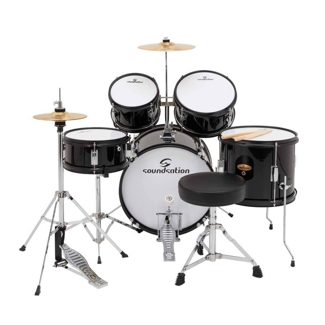 SoundSation JDK100 Black Junior Σετ Drums 