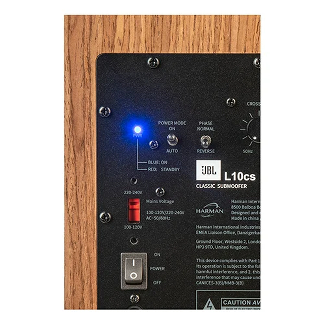 JBL L10cs - Black Walnut