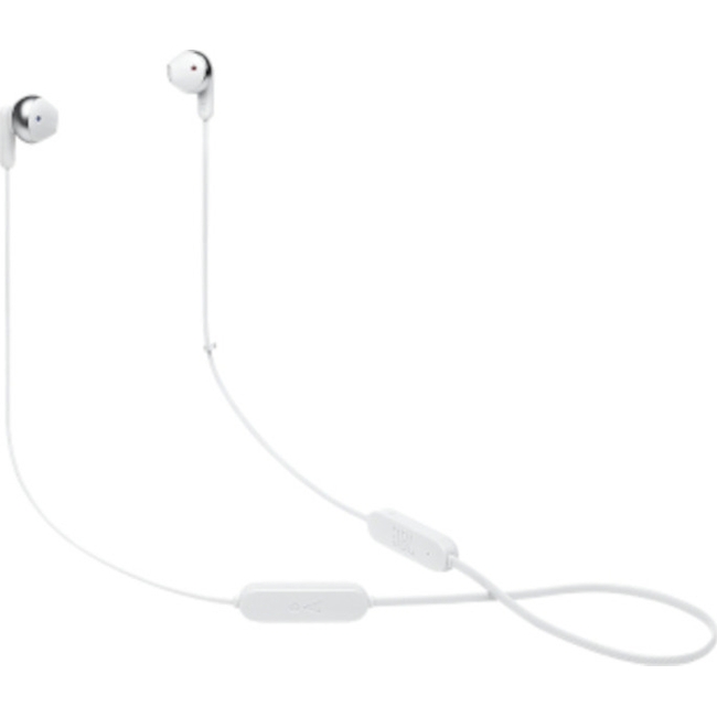 JBL Tune 215BT, Wireless EarBuds 3-button Mic/Remote (White)