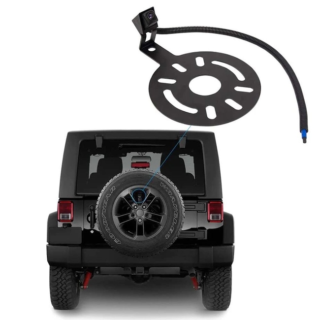 DIGITAL IQ CAMERA JEEP_16 (AHD-NTSC) TYRE CAMERA JEEP WRANGLER mod. 2007-2017
