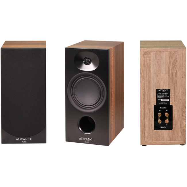Advance Paris KC400 EVO Black/Walnut (Ζευγος)