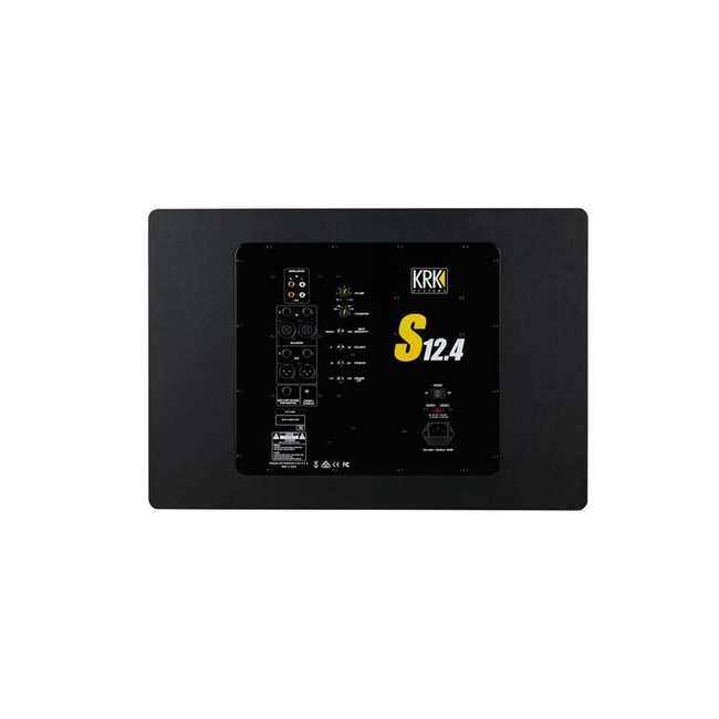 KRK S12.4 Αυτοενισχυόμενο Ηχείο Studio Subwoofer (Τεμάχιο)