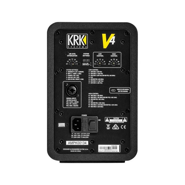 KRK V-4-S4 Aυτοενισχυόμενο Ηχείο Studio Monitor (Τεμάχιο)