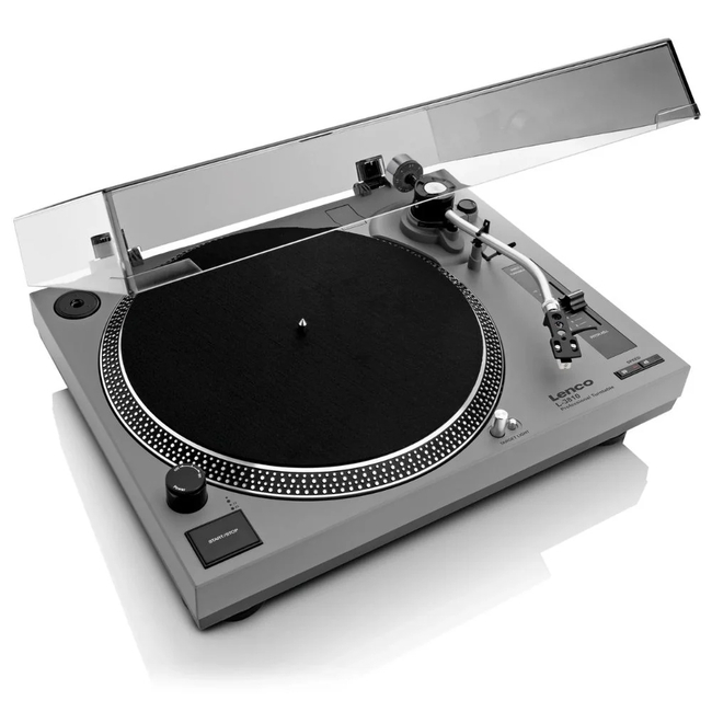 Lenco L-3810 - Grey - Direct Drive - USB