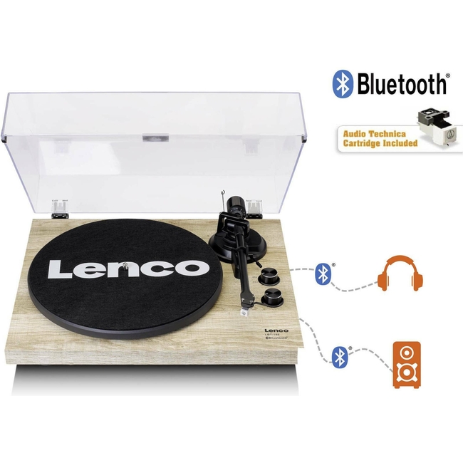 Lenco LBT-188 - Pine - Με προενισχυτή και Bluetooth