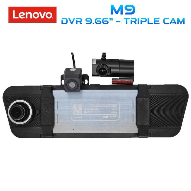 LENOVO DVR M9_2K (9.66'' screen) with 3 cameras