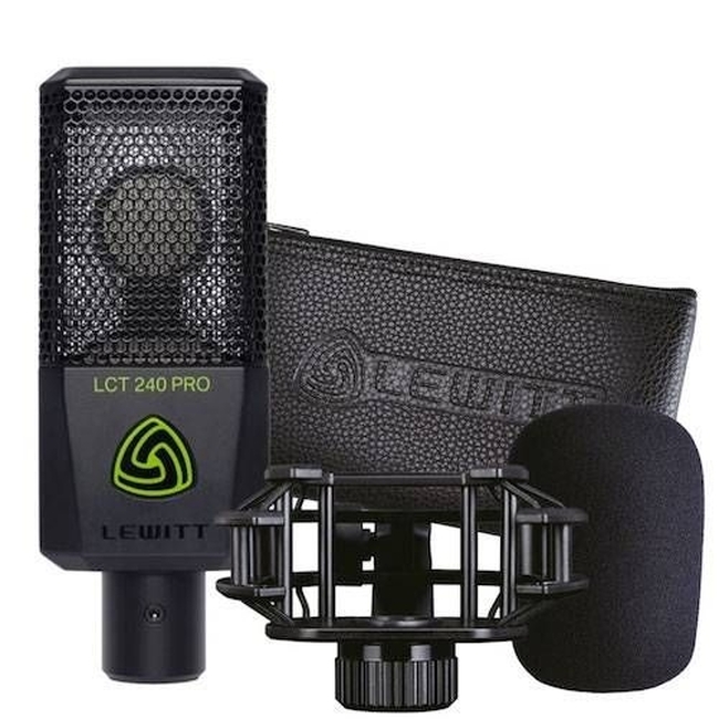 Lewitt  LCT240 PRO Black Cardioid ValuePack