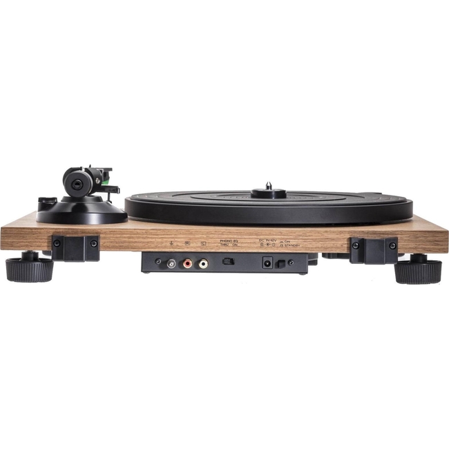 Audio Technica AT-LPW40WN Walnut- Belt Drive - Με προενισχυτή   Με εγγύηση αντιπροσωπείας