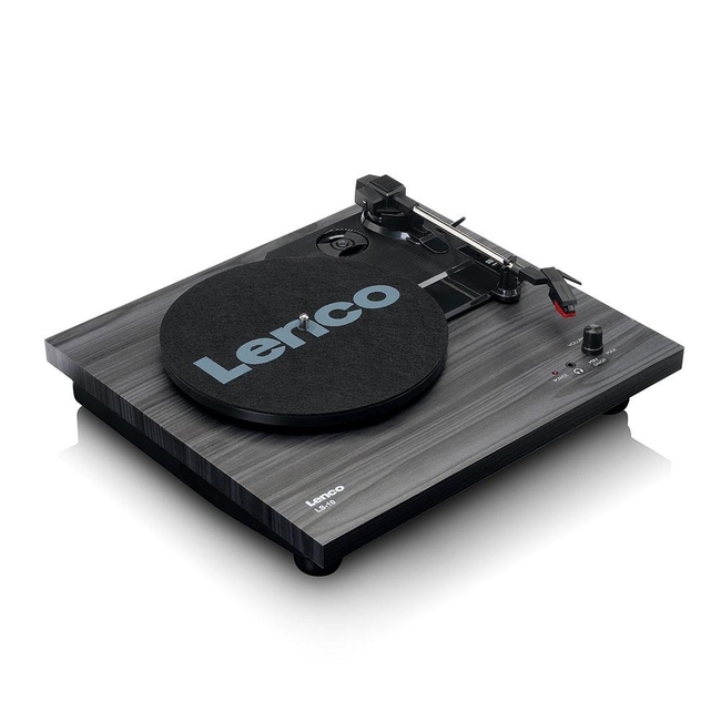 Lenco LS-10 Black - Built-in speakers - Belt Drive - Με ενισχυτή Ηχεία