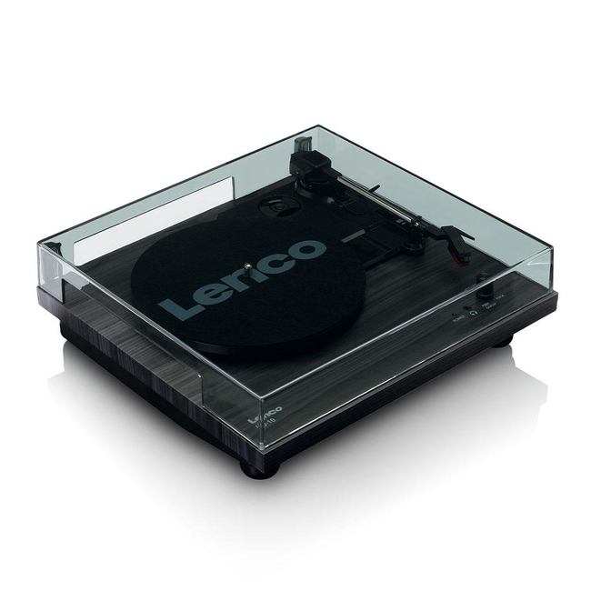 Lenco LS-10 Black - Built-in speakers - Belt Drive - Με ενισχυτή Ηχεία