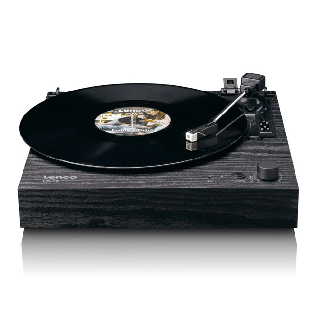 Lenco Record Player LS-15 - Black Με προενισχυτη και Bluetooth