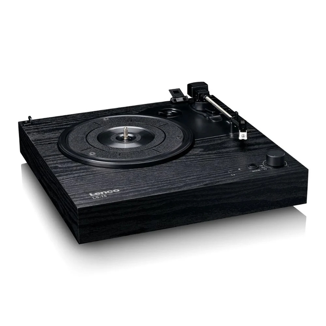 Lenco Record Player LS-15 - Black Με προενισχυτη και Bluetooth